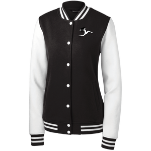 LST270 Sport-Tek Women's Fleece Letterman Jacket