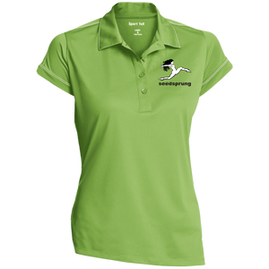 LST659 Sport-Tek Ladies' Contrast Stitch Performance Polo